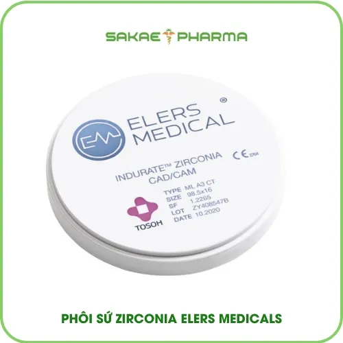 Phôi sứ Zirconia- Elers Medical