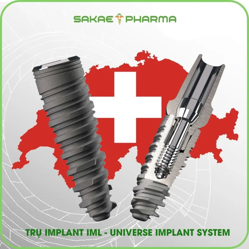 Trụ implant IML UNIVERSE Thụy Sỹ