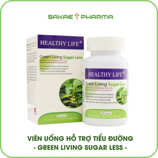 Viên uống hỗ trợ tiểu đường Sugar Less