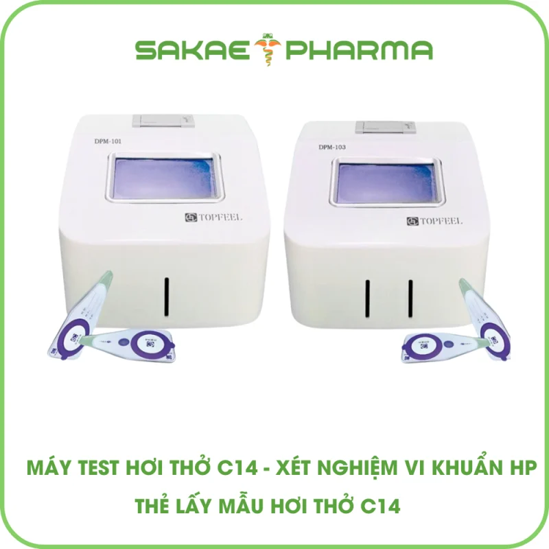 Máy test hơi thở C14 - Xét nghiệm vi khuẩn HP