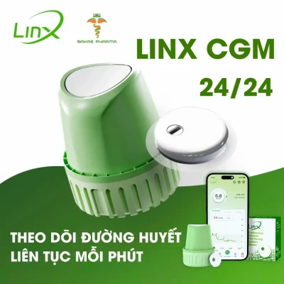 Cảm biến LinX theo dõi đường huyết liên tục