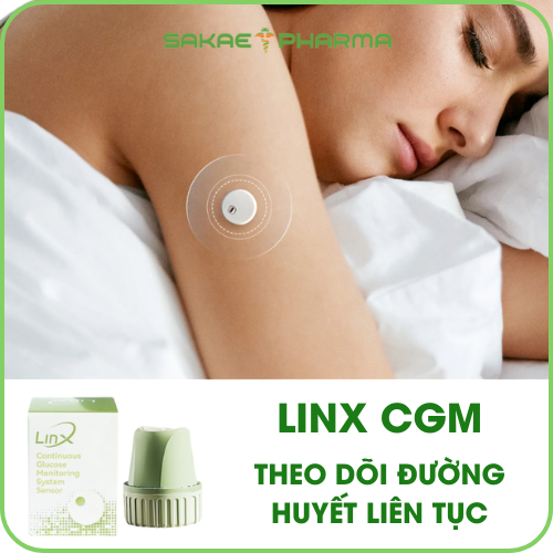 Linx CGM theo dõi đường huyết liên tục