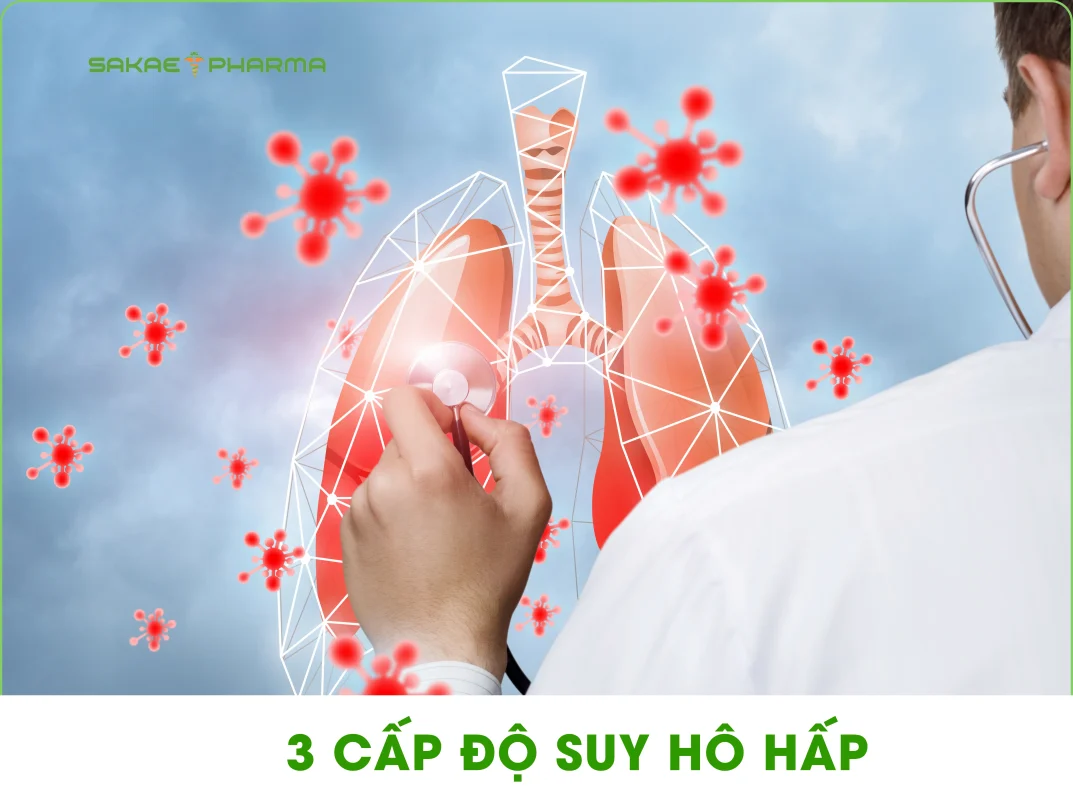 3 cấp độ suy hô hấp