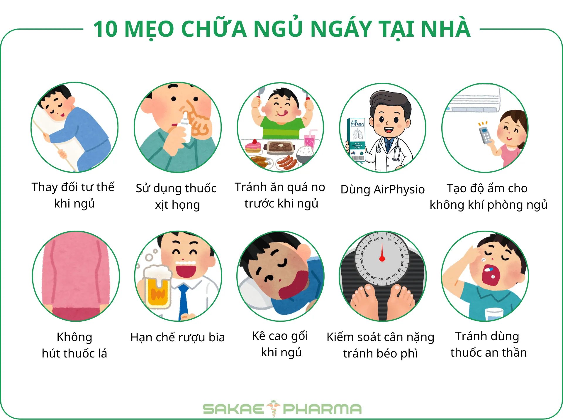 Mẹo chữa ngủ ngáy
