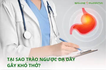 Tại sao trào ngược dạ dày gây khó thở?