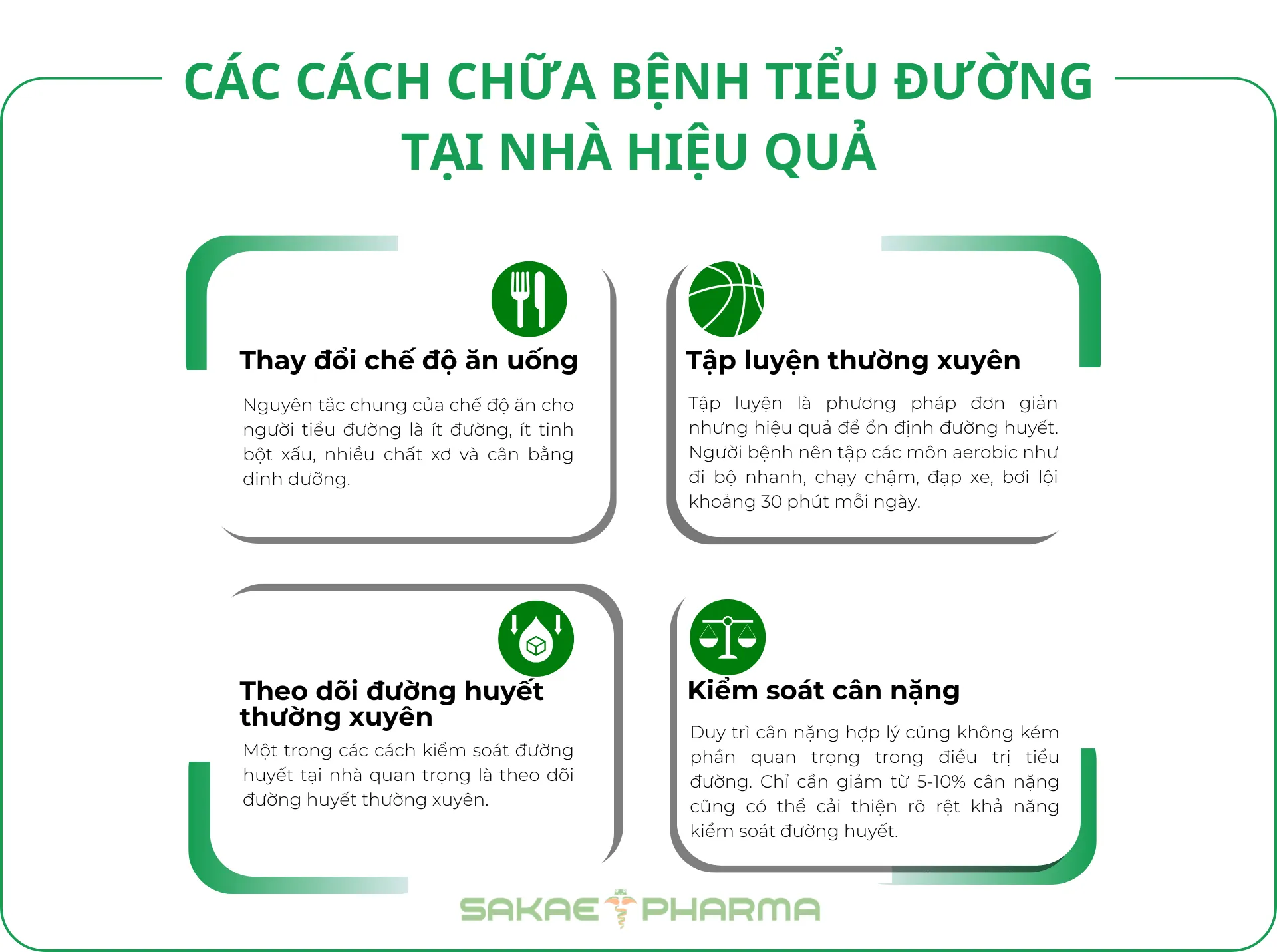 Cách chữa bệnh tiểu đường tại nhà