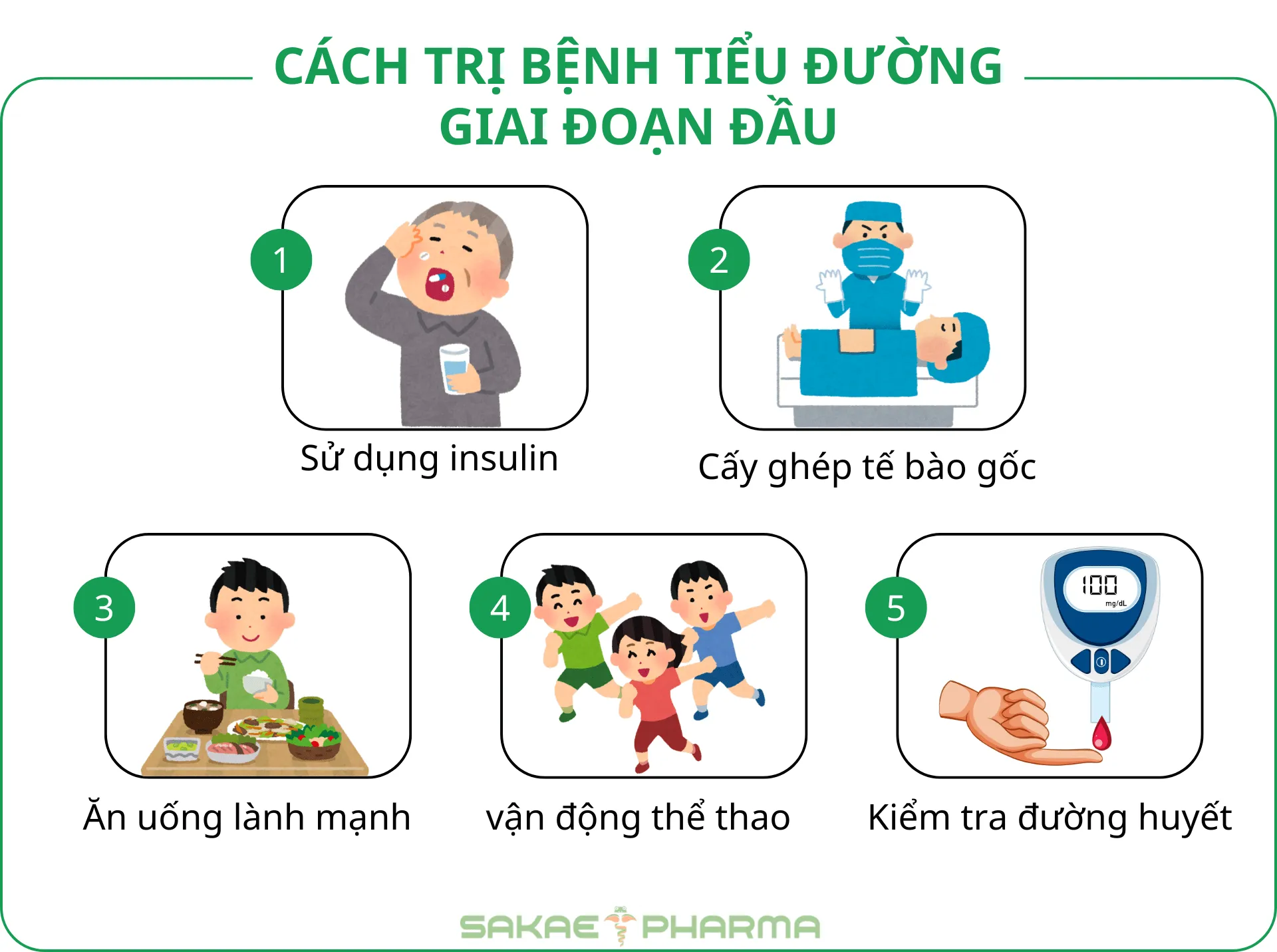 Cách trị bệnh tiểu đường giai đoạn đầu