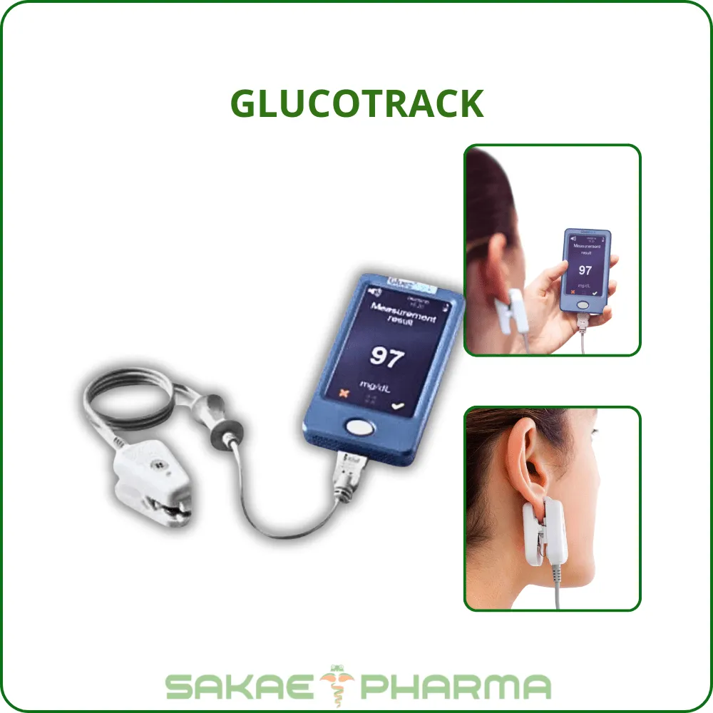 Máy đo đường huyết không cần lấy máu GlucoTrack