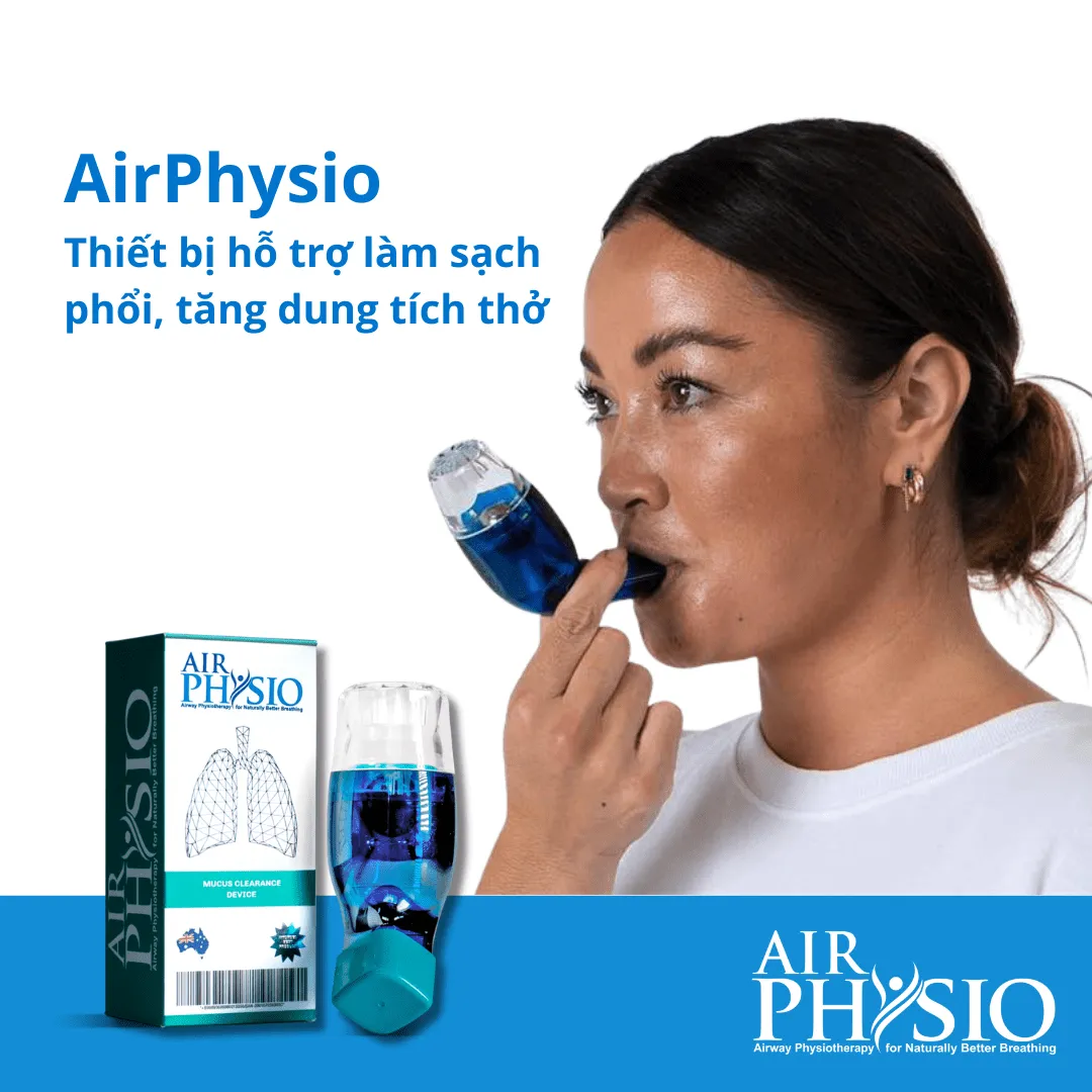Thiết bị hỗ trợ hô hấp AirPhysio