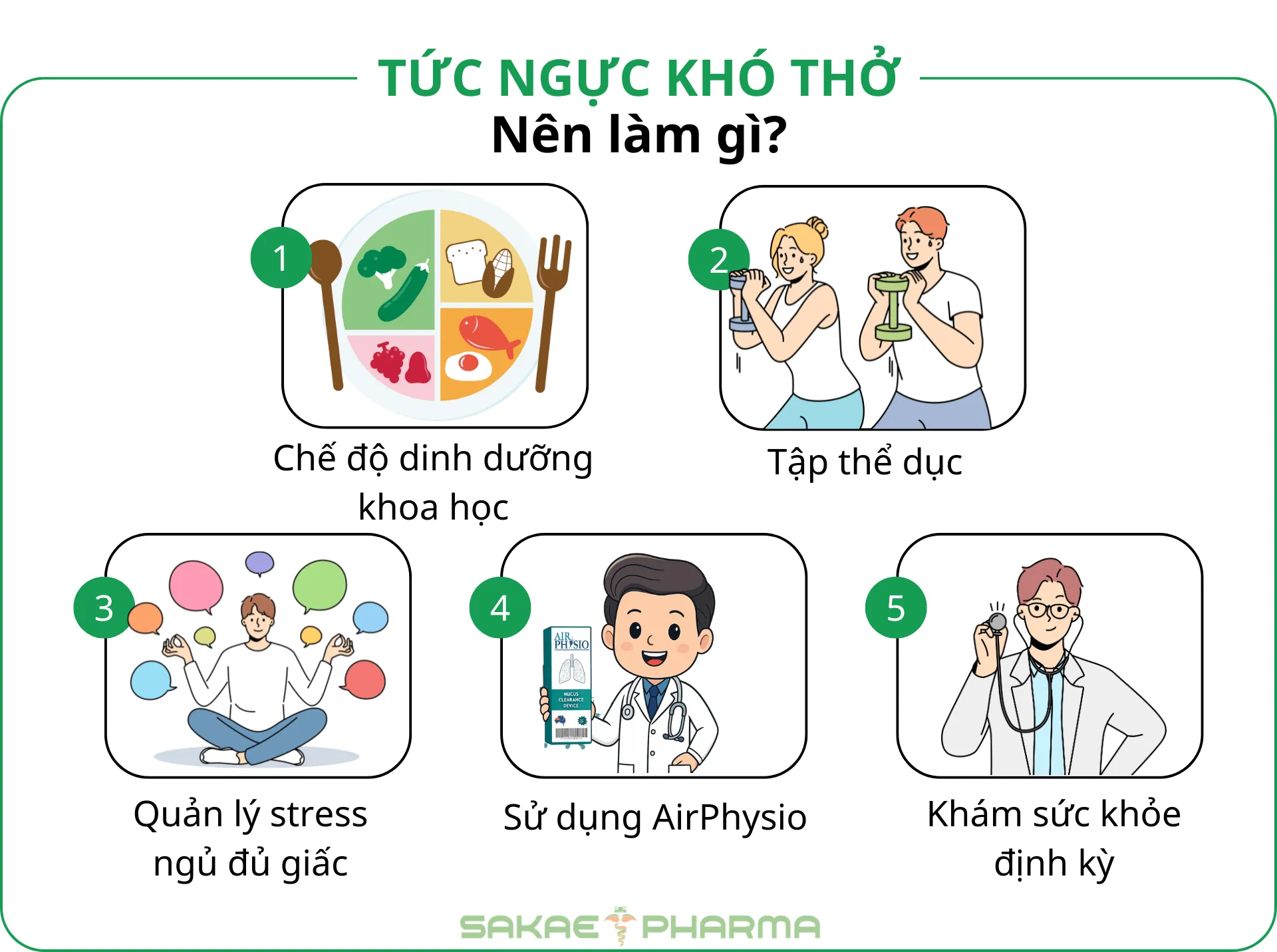 Bị tức ngực khó thở nên làm gì?