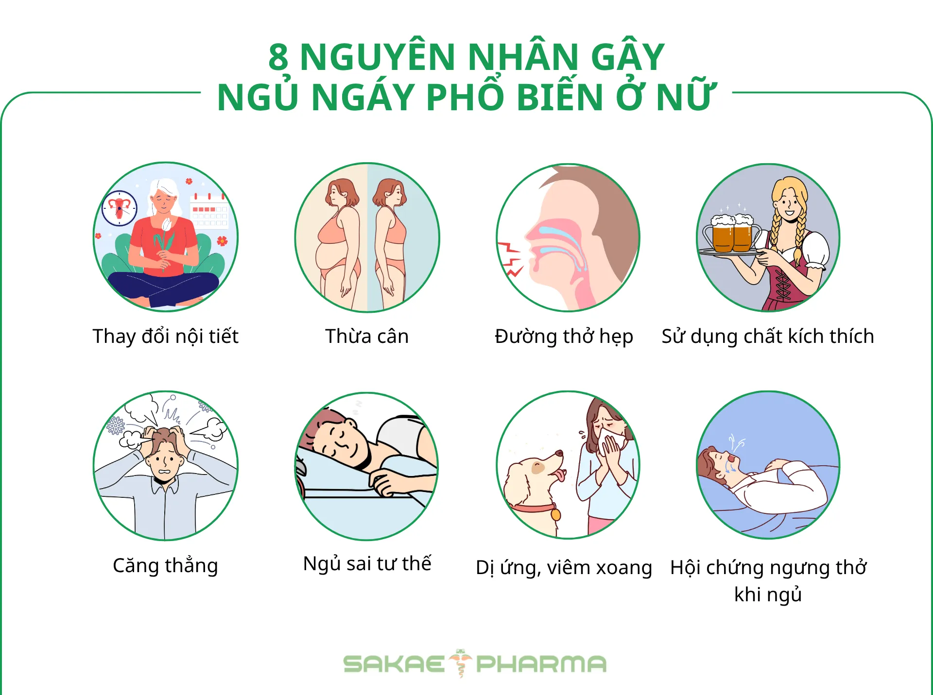Nguyên nhân ngủ ngáy ở nữ