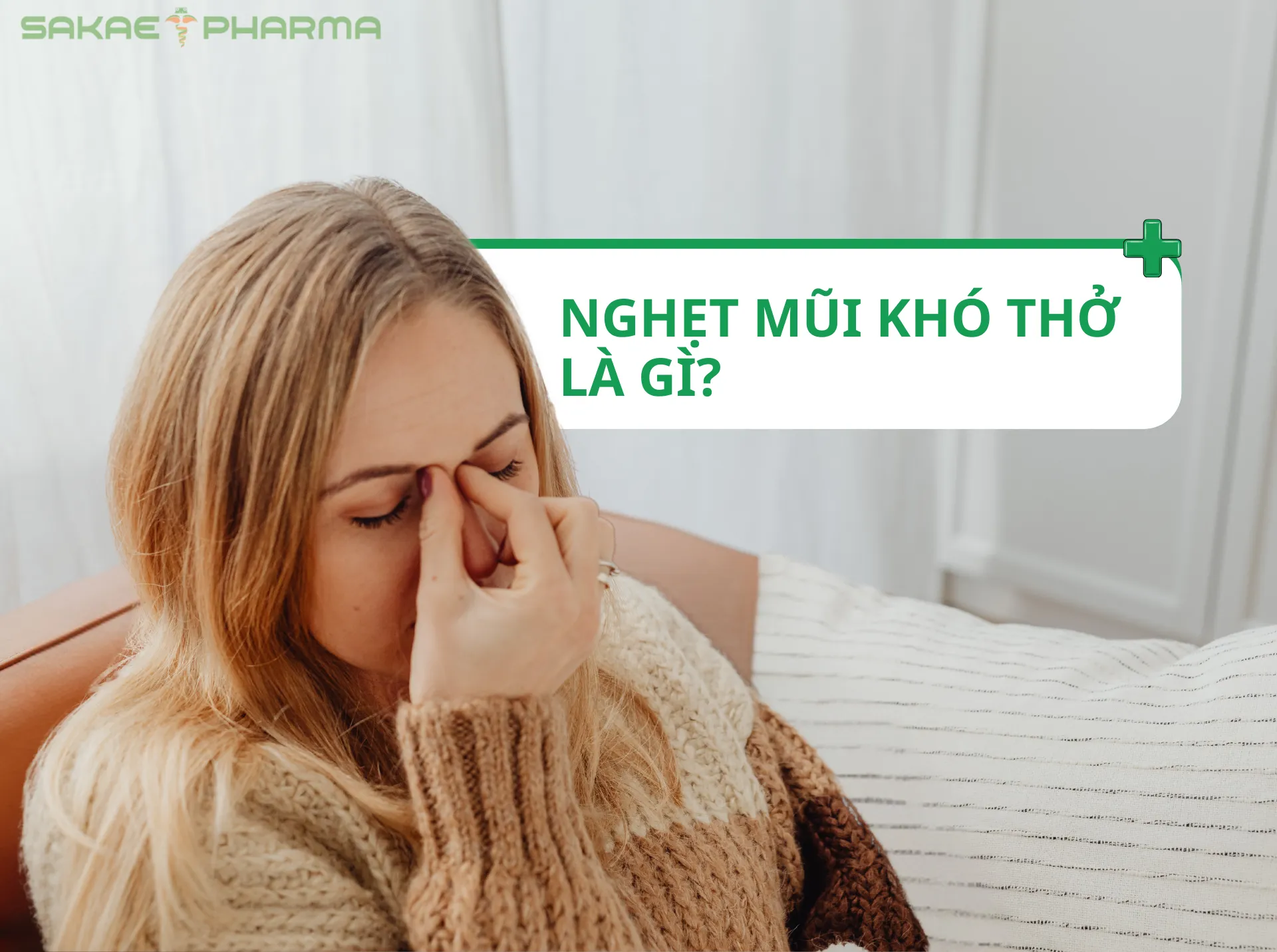 Nghẹt mũi khó thở
