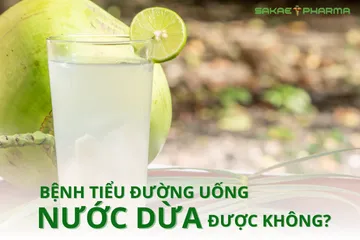 Bệnh tiểu đường uống nước dừa được không? Lời khuyên từ chuyên gia