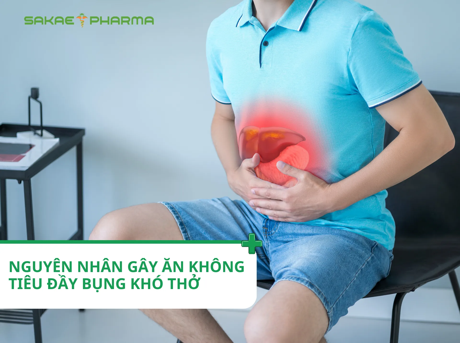 ăn không tiêu đầy bụng khó thở