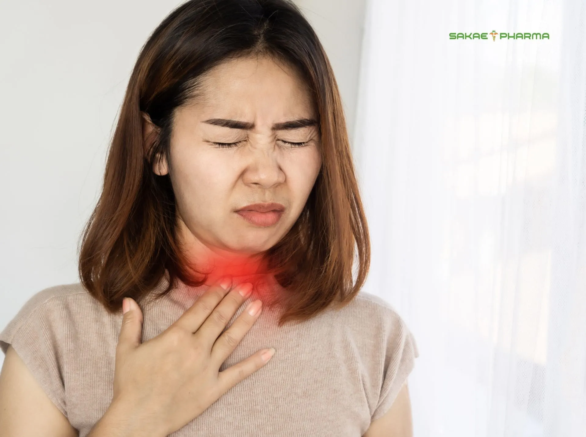 ngứa họng ho có đờm