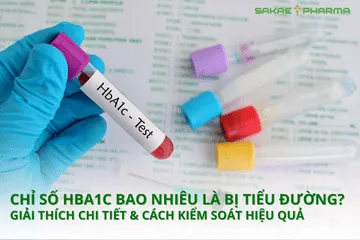 Chỉ số HbA1c bao nhiêu là bị tiểu đường? Giải thích chi tiết & cách kiểm soát hiệu quả