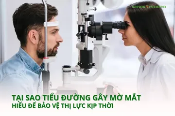 tại sao tiểu đường gây mờ mắt