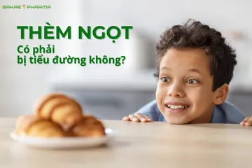 thèm ngọt có phải bị tiểu đường không
