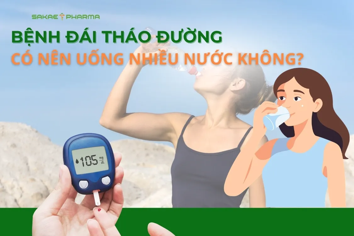 bệnh tiểu đường có nên uống nhiều nước