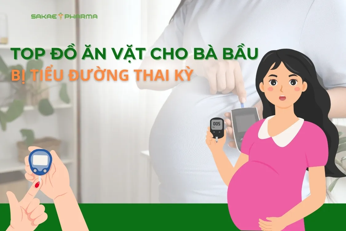 đồ ăn vặt cho bà bầu bị tiểu đường
