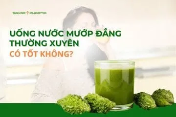 Uống Nước Mướp Đắng Thường Xuyên Có Tốt Không?