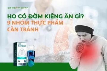 Có đờm kiêng ăn gì
